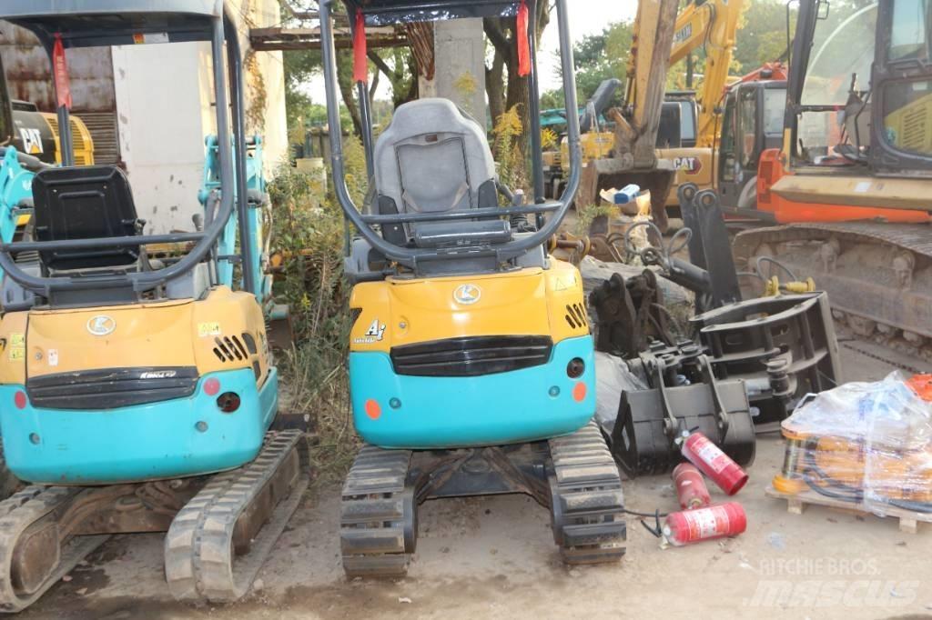 Kubota U 15 Mini rýpadlá < 7t