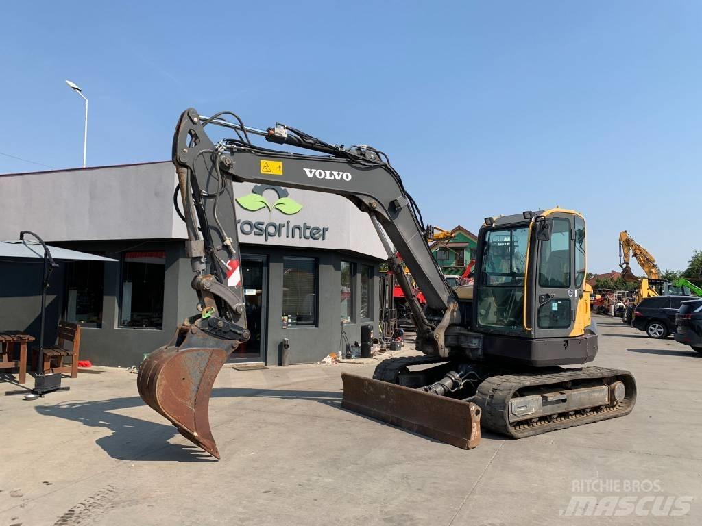 Volvo ECR 88 D Midi rýpadlá 7 t - 12 t