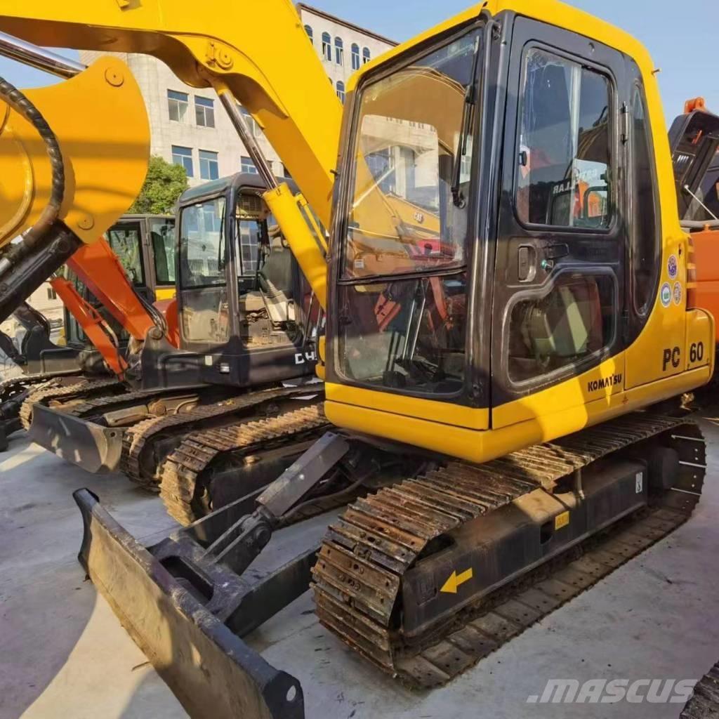 Komatsu PC 60 Mini rýpadlá < 7t