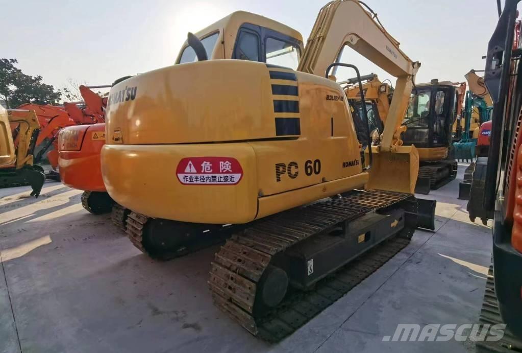 Komatsu PC 60 Mini rýpadlá < 7t