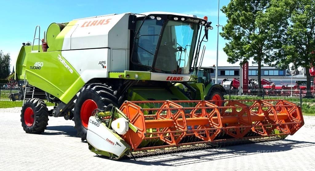 CLAAS Tucano 450 Kombinované zberacie stroje