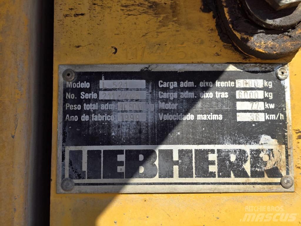 Liebherr L521 Kolesové nakladače