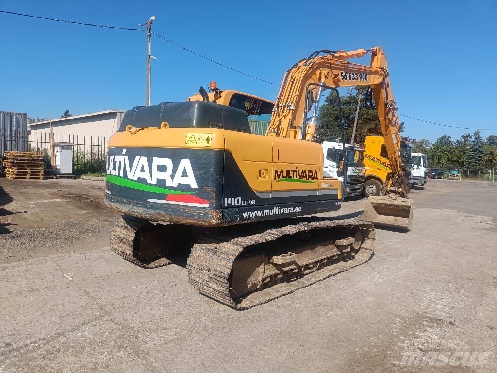 Hyundai R140LCR-9A Pásové rýpadlá