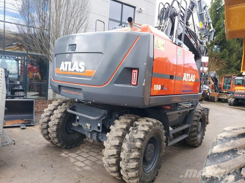 Atlas 150 W Kolesové rýpadlá