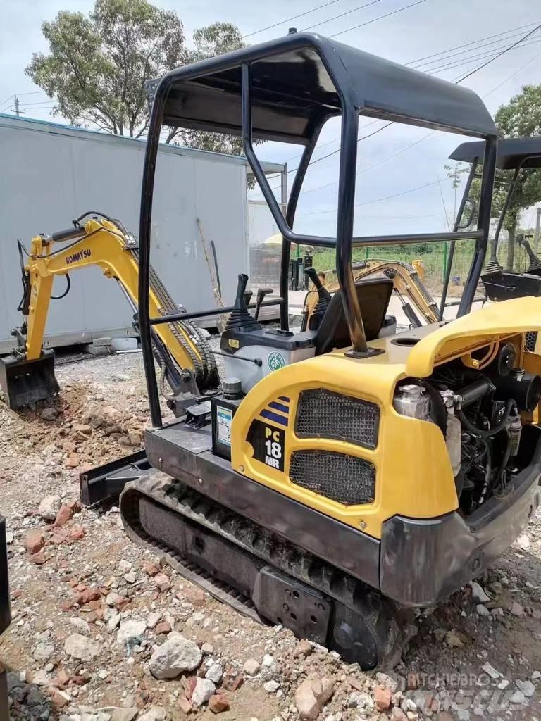 Komatsu PC18 Pásové rýpadlá