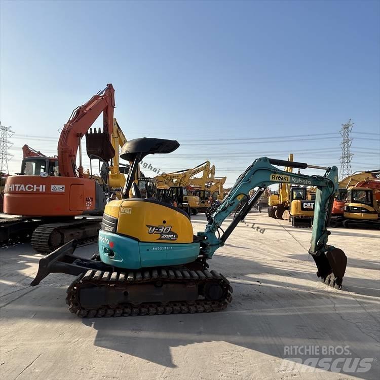 Kubota 30 Pásové rýpadlá