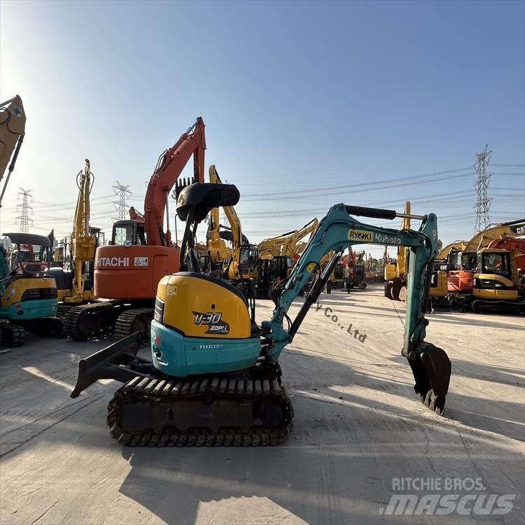 Kubota 30 Pásové rýpadlá