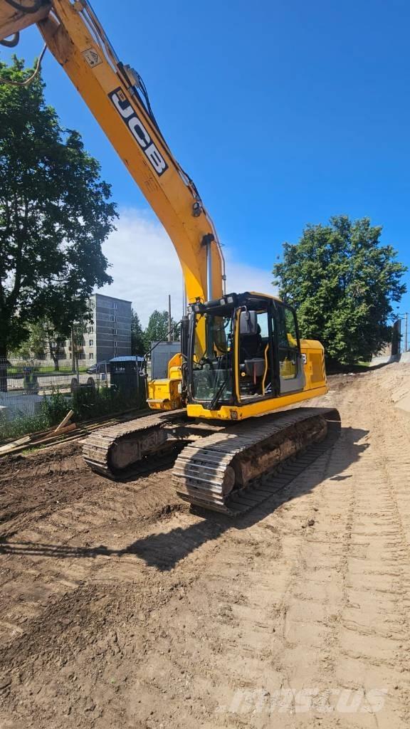 JCB 210 Pásové rýpadlá