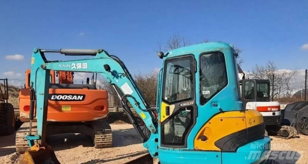 Kubota KX 161-3S T Pásové rýpadlá