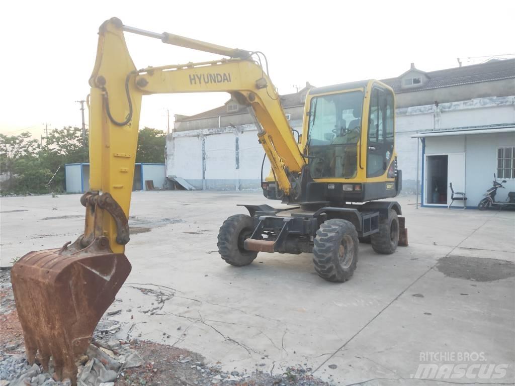 Hyundai R60W-7 Kolesové rýpadlá