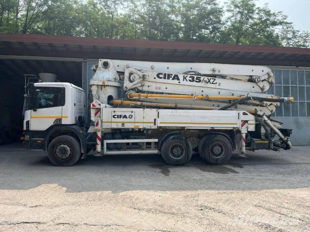 Scania P 114-380 Nákladné autá s čerpadlami betónu