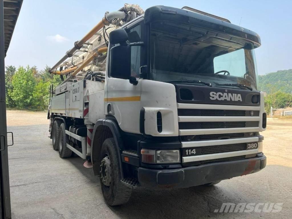 Scania P 114-380 Nákladné autá s čerpadlami betónu