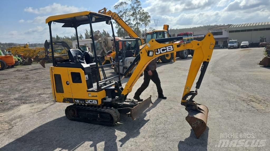 JCB 15 C-1 Mini rýpadlá < 7t