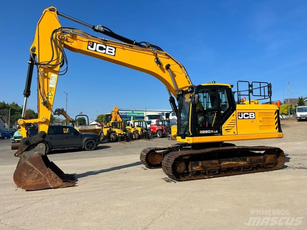 JCB 220X L Pásové rýpadlá