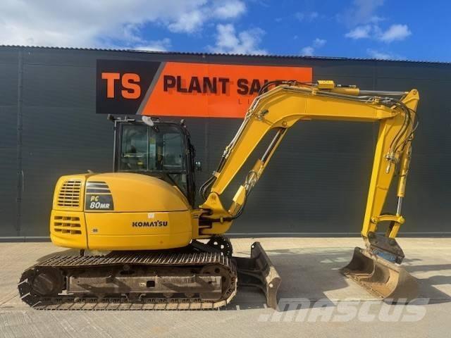 Komatsu PC 88 MR Midi rýpadlá 7 t - 12 t