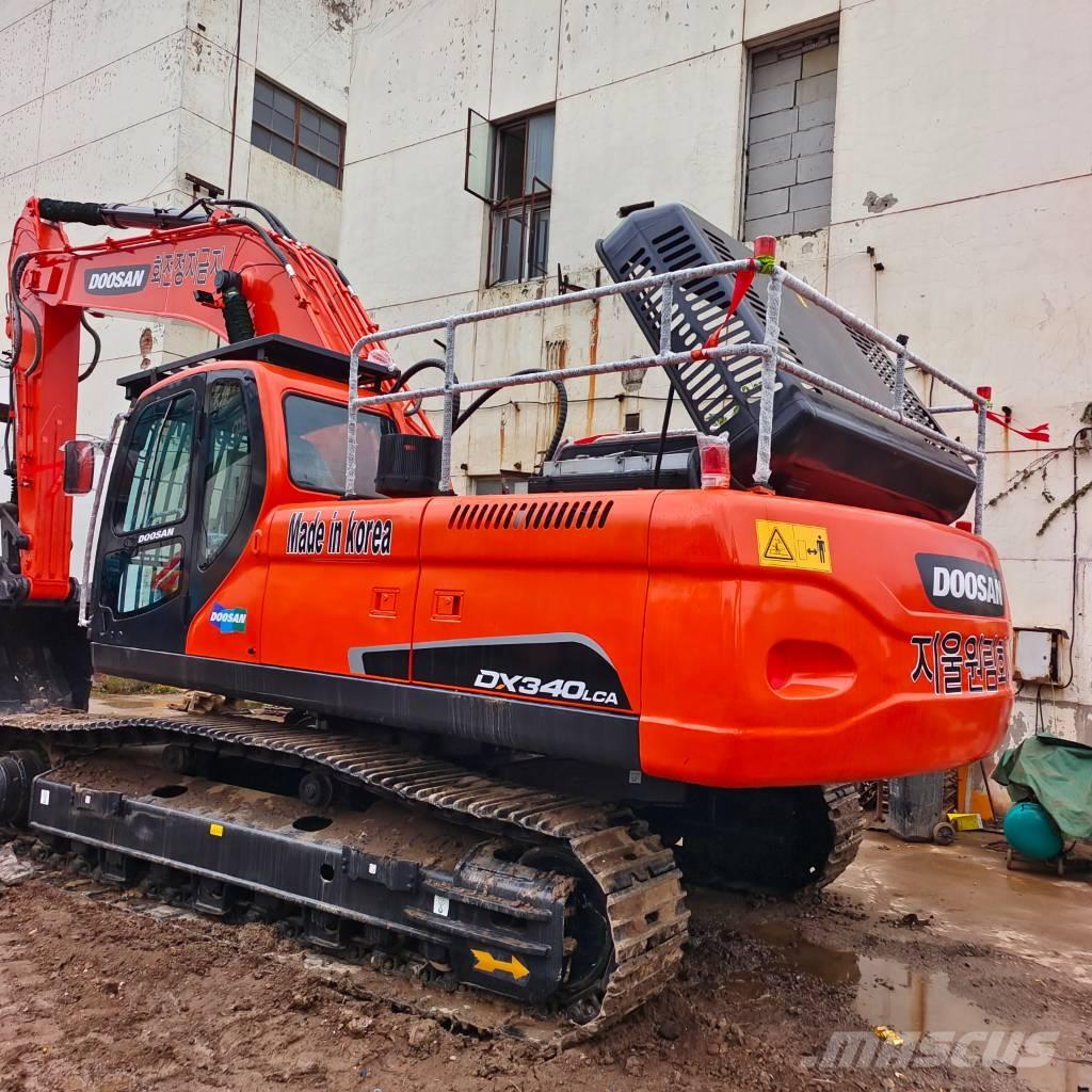 Doosan DX 340 LC Pásové rýpadlá
