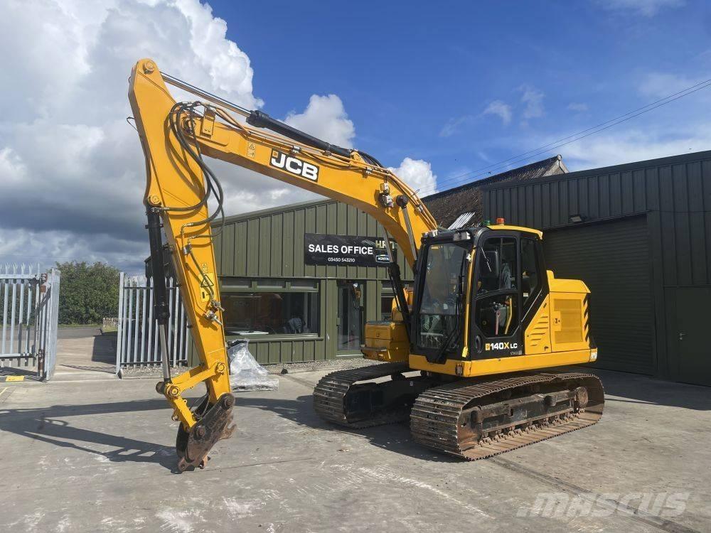 JCB 140 X Pásové rýpadlá