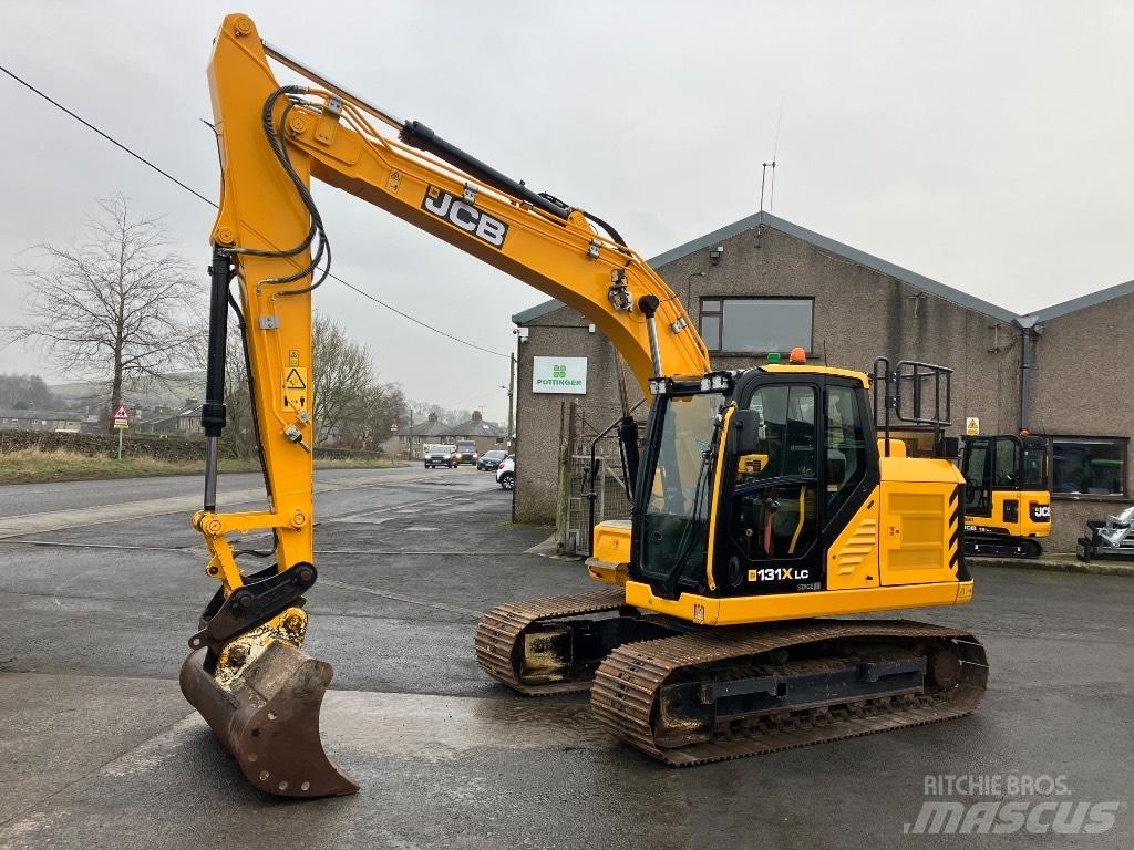 JCB 131 XLC Pásové rýpadlá