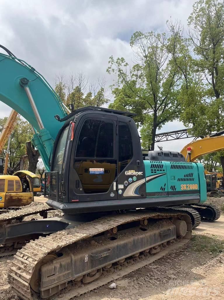 Kobelco sk260d Pásové rýpadlá