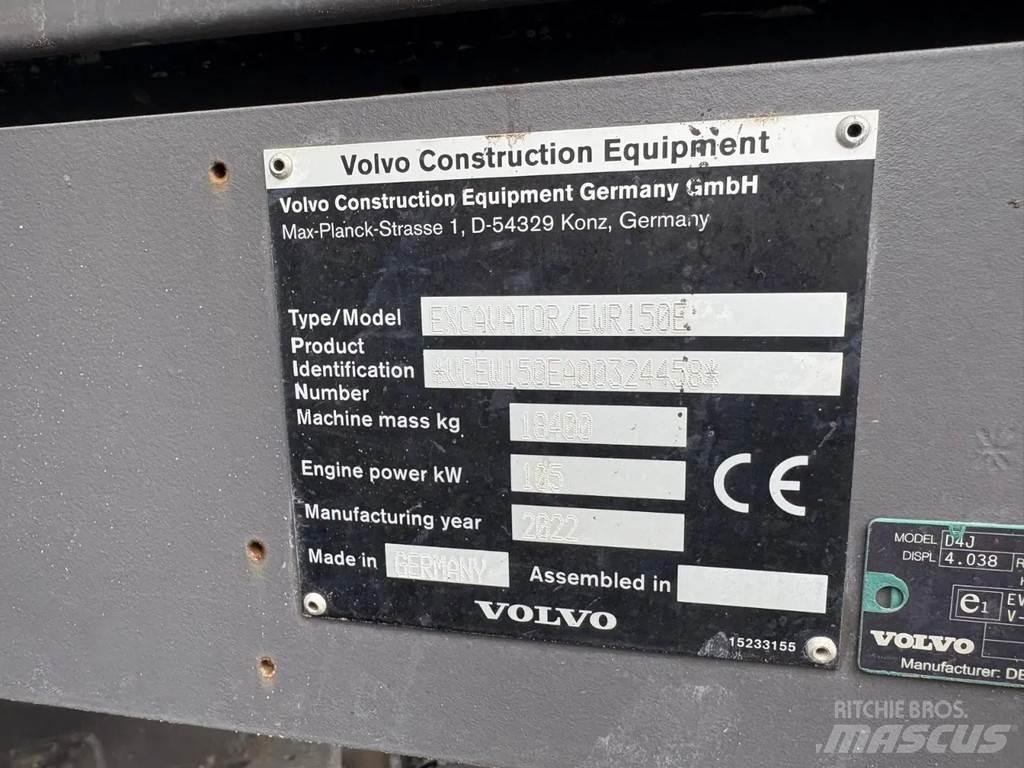 Volvo EWR150E Kolesové rýpadlá