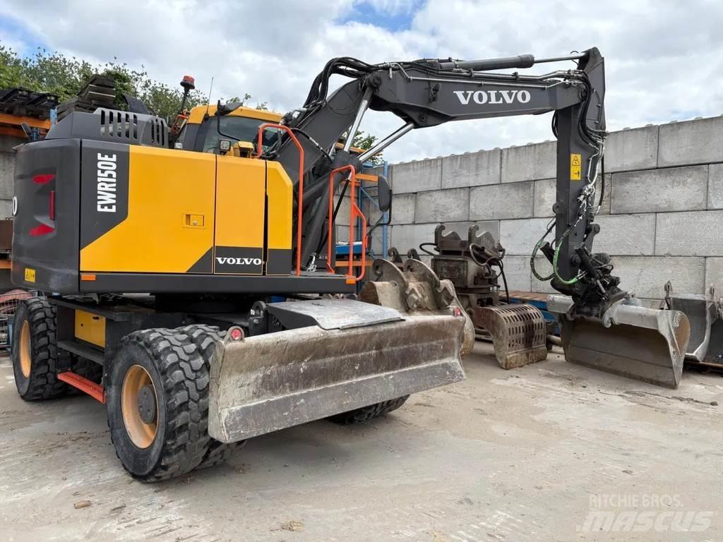 Volvo EWR150E Kolesové rýpadlá