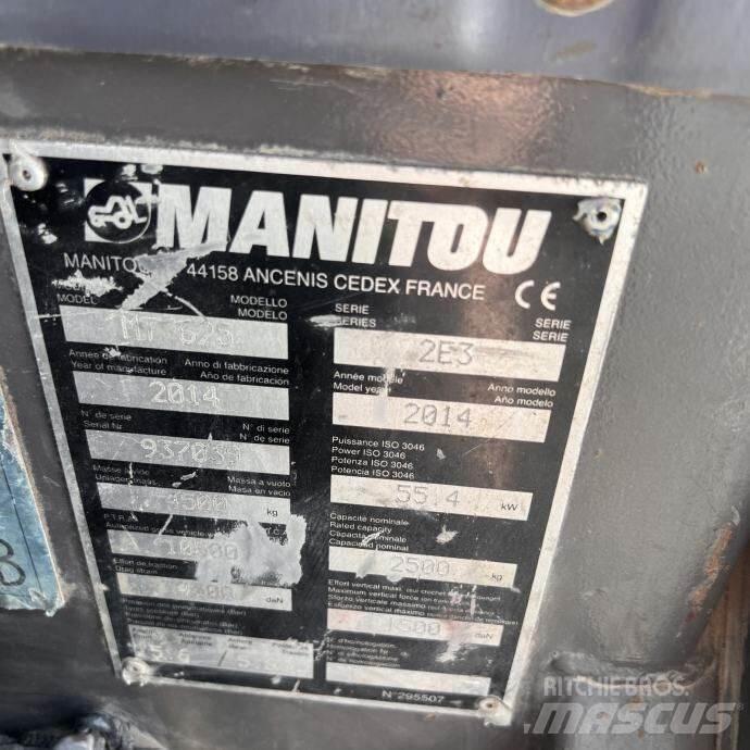 Manitou MT 625 Teleskopické manipulátory