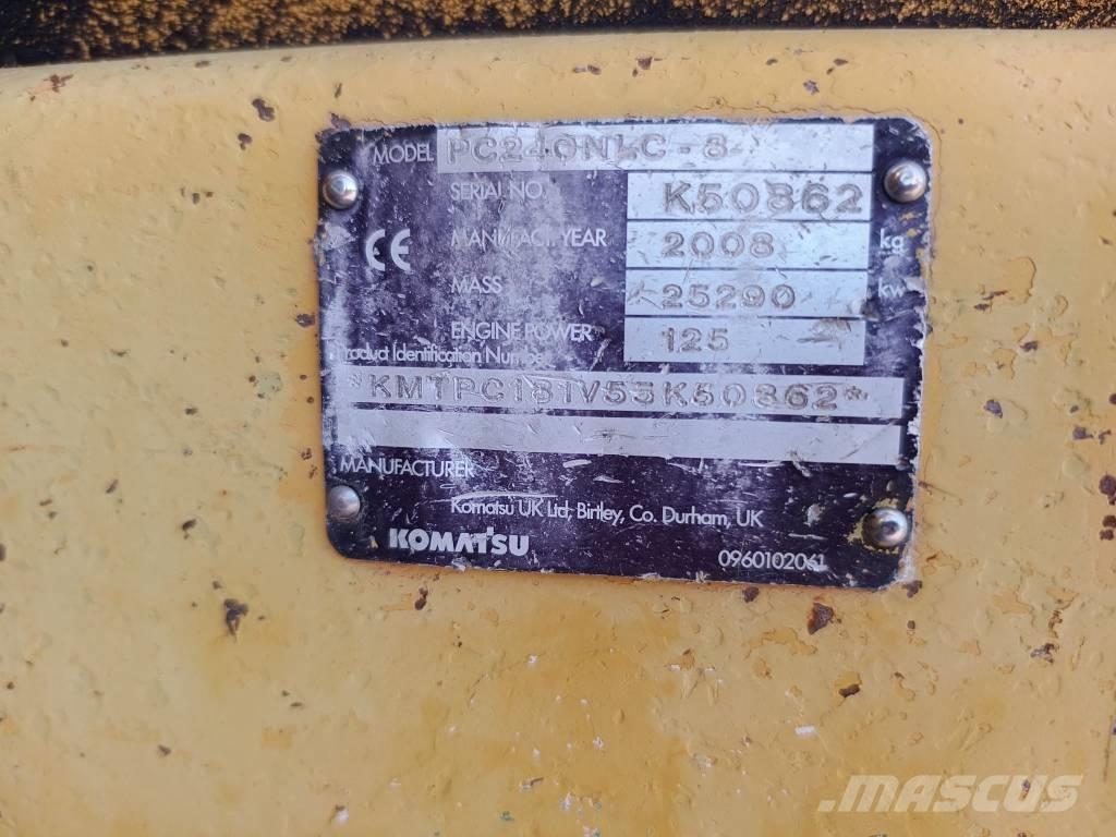 Komatsu PC 240 LC-8 Pásové rýpadlá