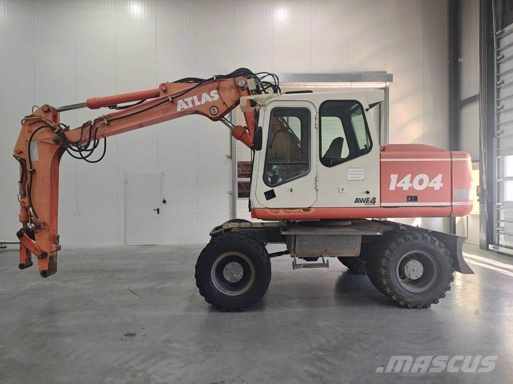 Atlas 1404 Kolesové rýpadlá