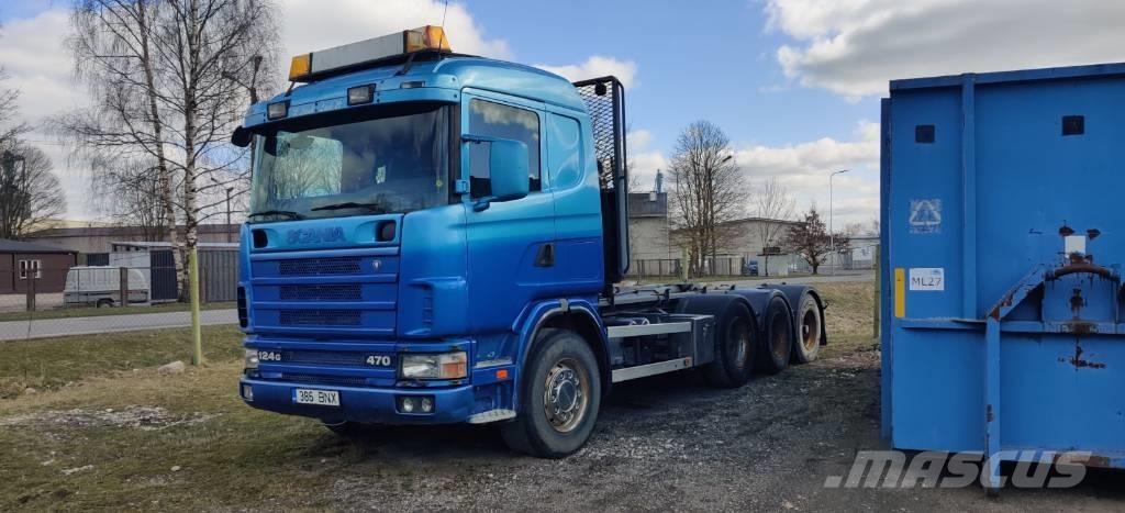 Scania R 124 GB6X4NA Sklápače