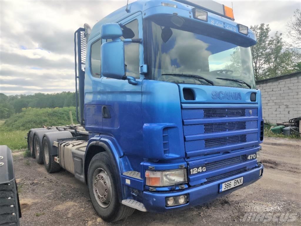 Scania R 124 GB6X4NA Sklápače