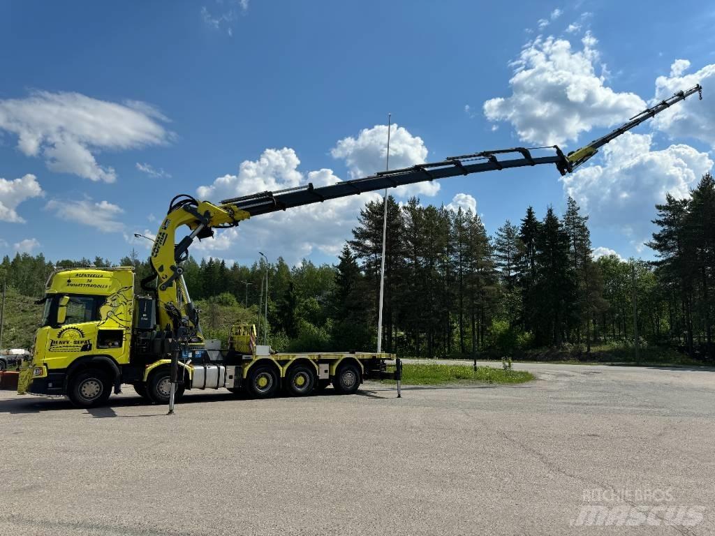 Scania R 650 10x4 Autožeriavy, hydraulické ruky