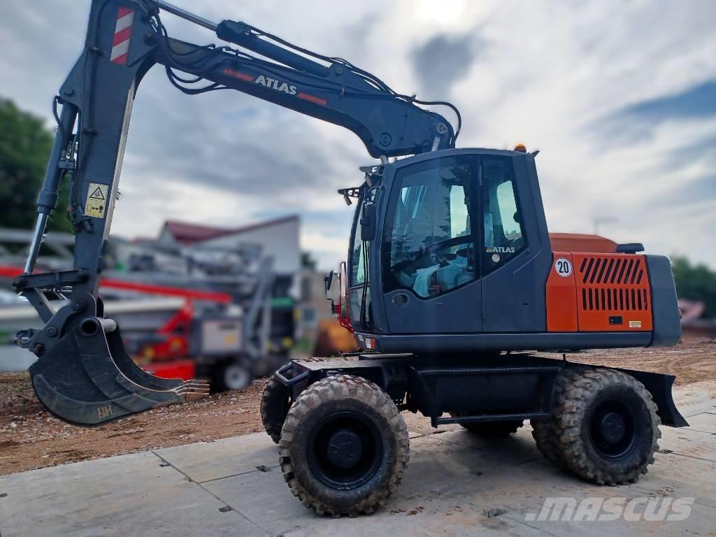 Atlas 150 W Kolesové rýpadlá
