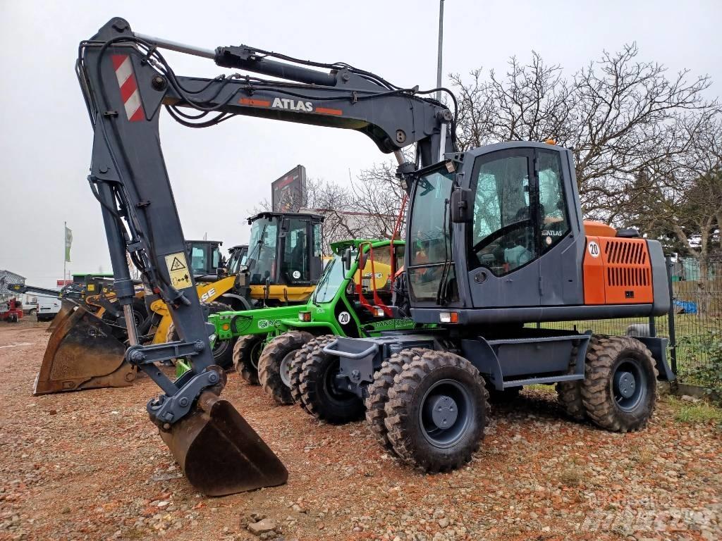 Atlas 150 W Kolesové rýpadlá
