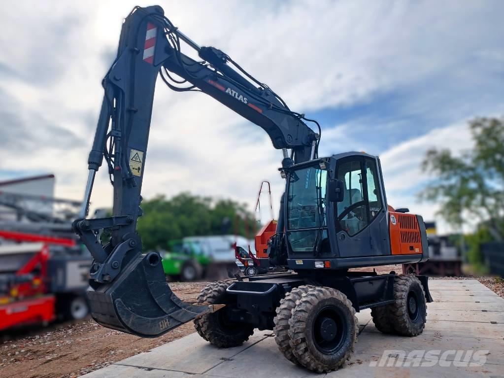Atlas 150 W Kolesové rýpadlá