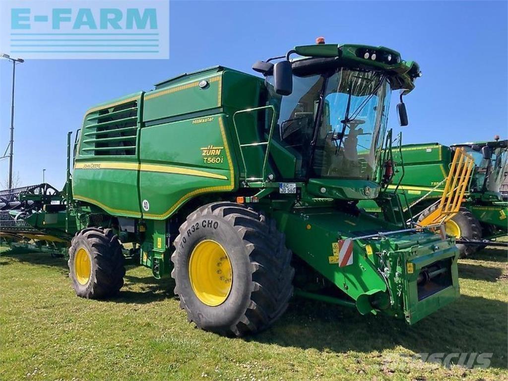 John Deere t560 hm Kombinované zberacie stroje