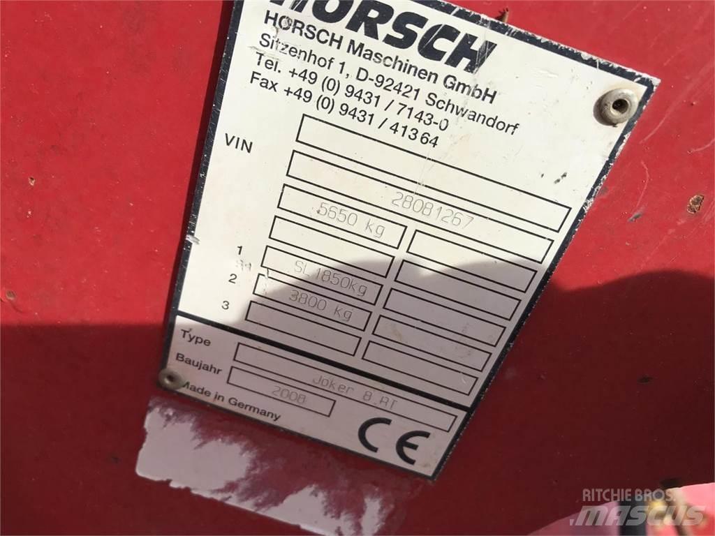 Horsch JOKER 8 RT Tanierové brány