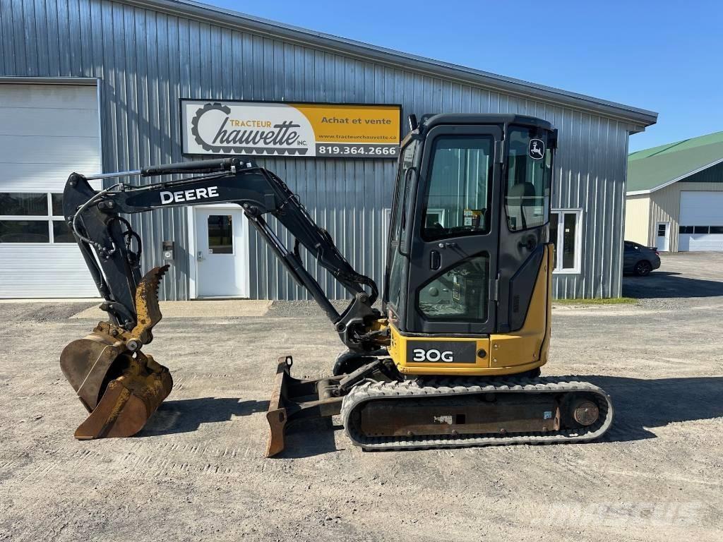 John Deere 30G Mini rýpadlá < 7t