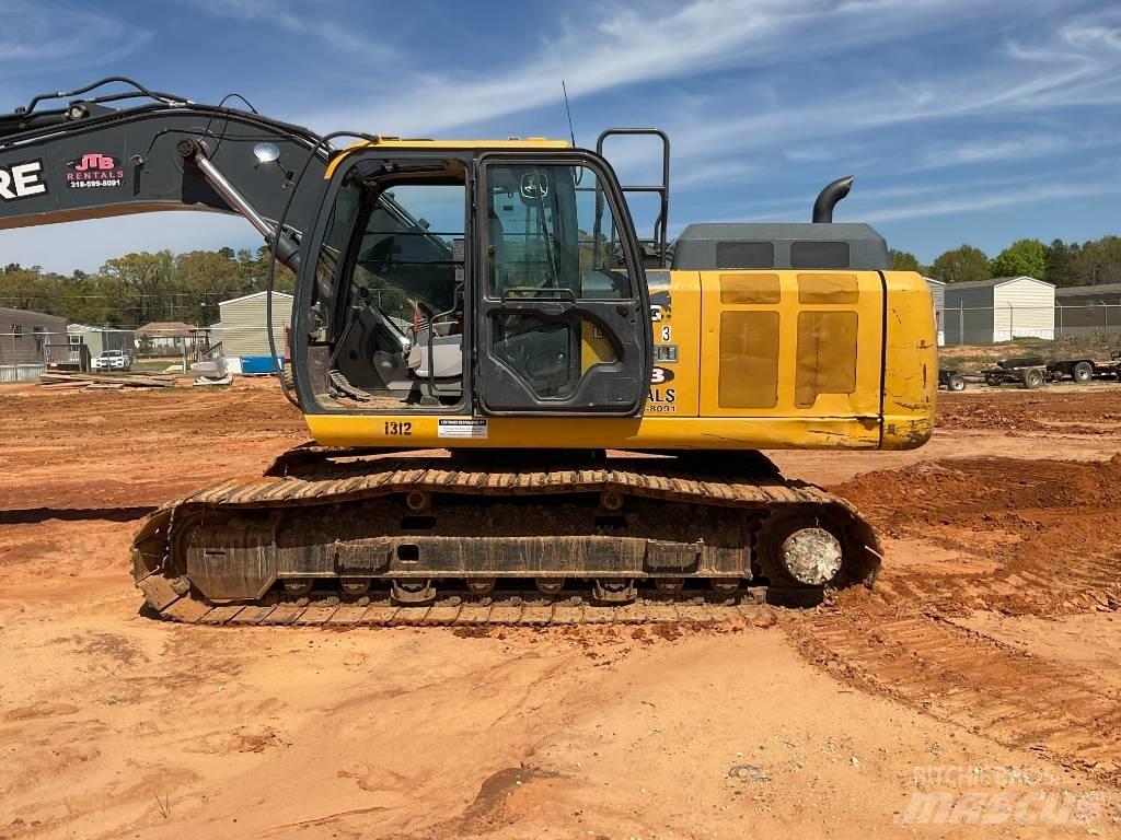 John Deere 210 Pásové rýpadlá