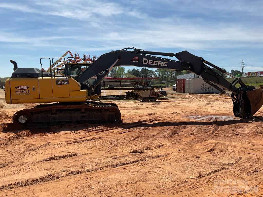 John Deere 210 Pásové rýpadlá