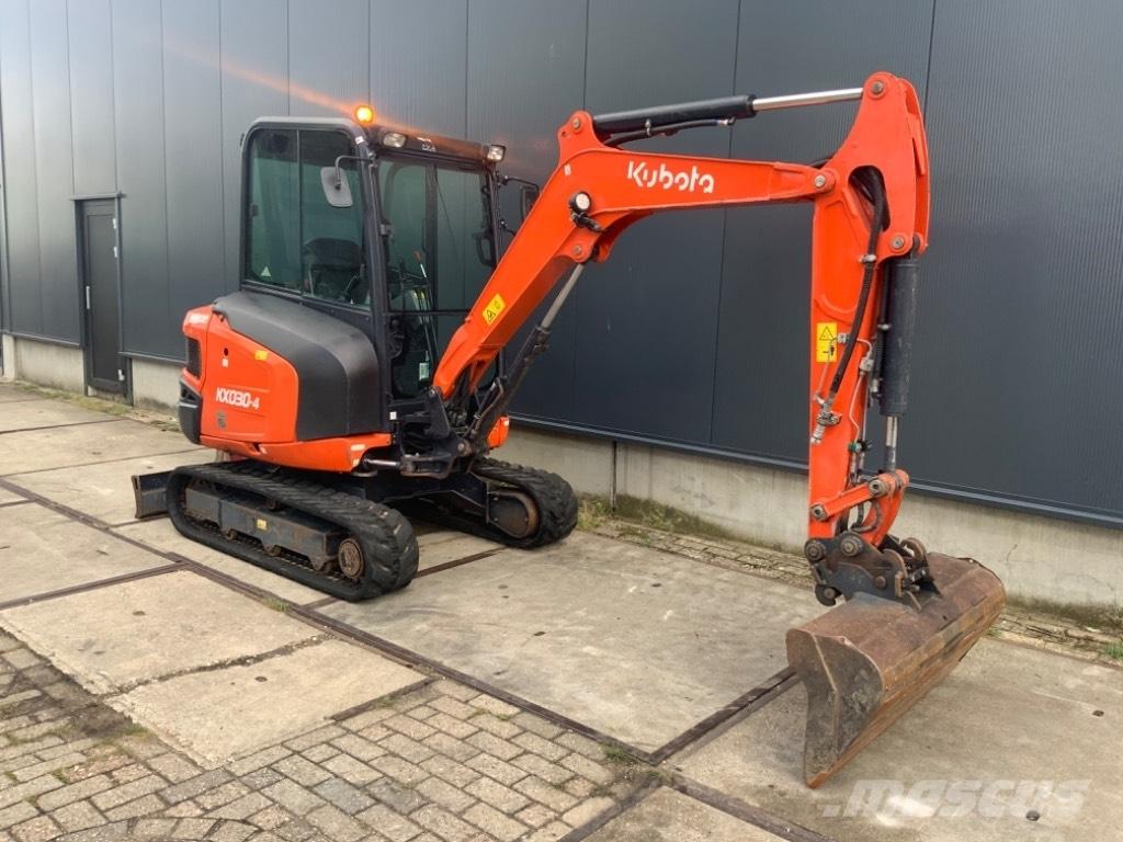 Kubota KX 030-4 Mini rýpadlá < 7t