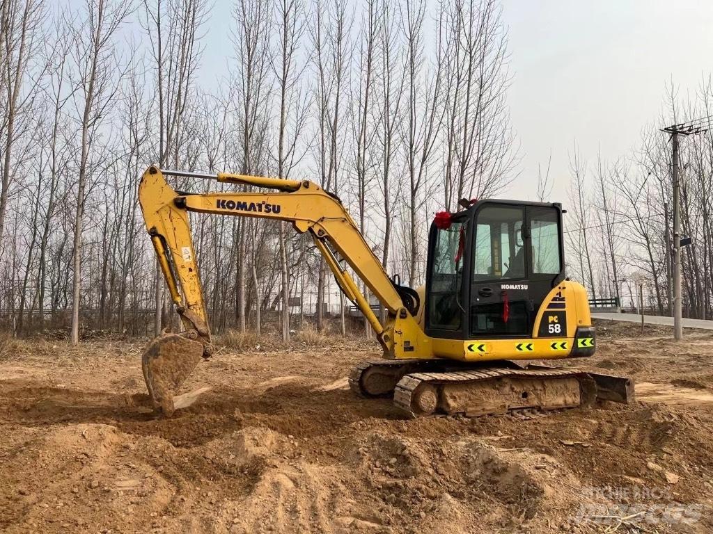 Komatsu PC58 Midi rýpadlá 7 t - 12 t