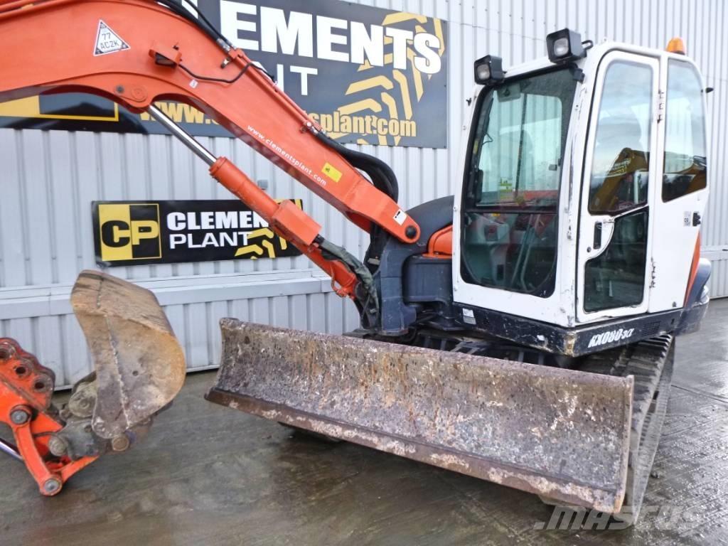 Kubota KX 080-3 A Midi rýpadlá 7 t - 12 t