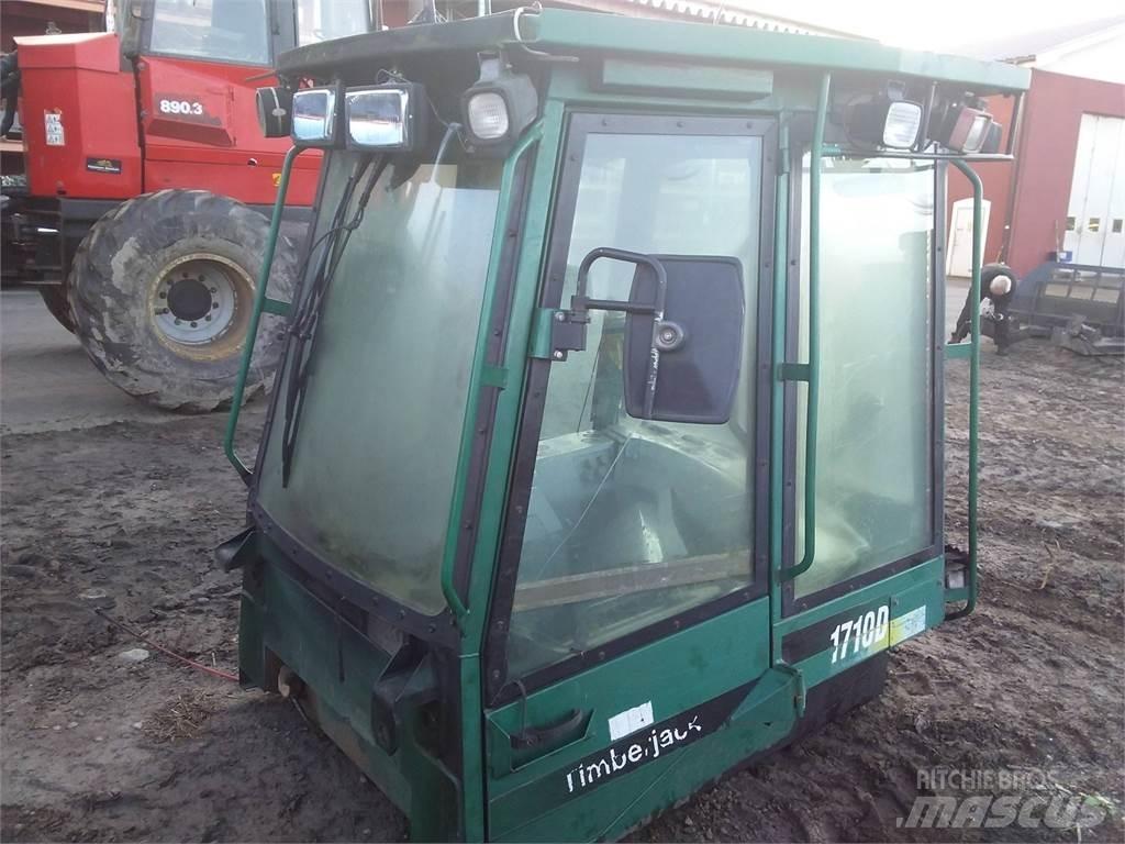 Timberjack 1710d Kabíny a interiér