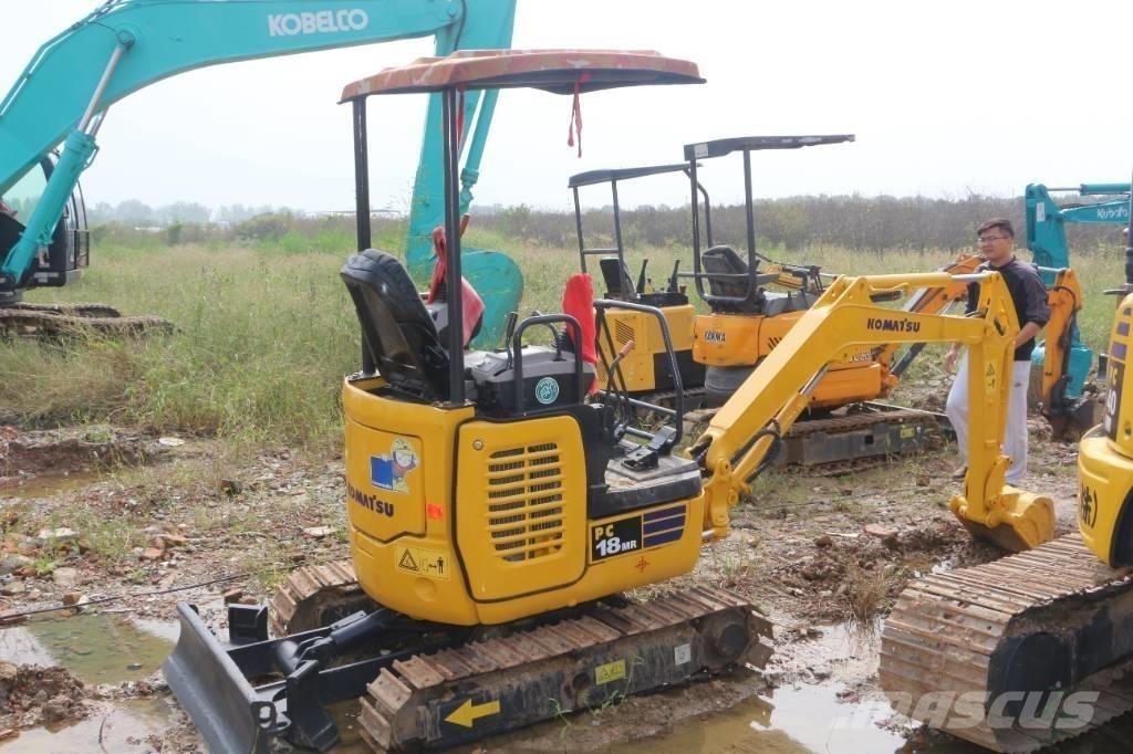 Komatsu PC 18 MR Mini rýpadlá < 7t