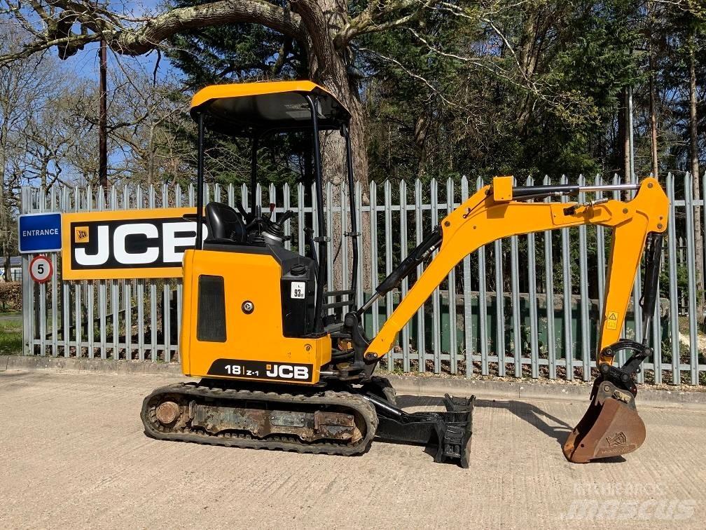 JCB 18Z-1 Mini rýpadlá < 7t
