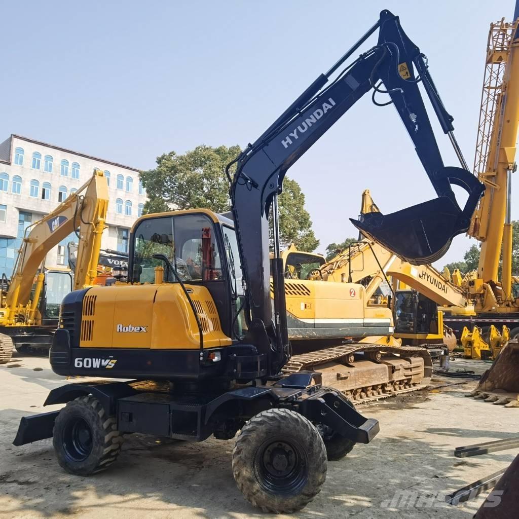 Hyundai R60W-9 Kolesové rýpadlá