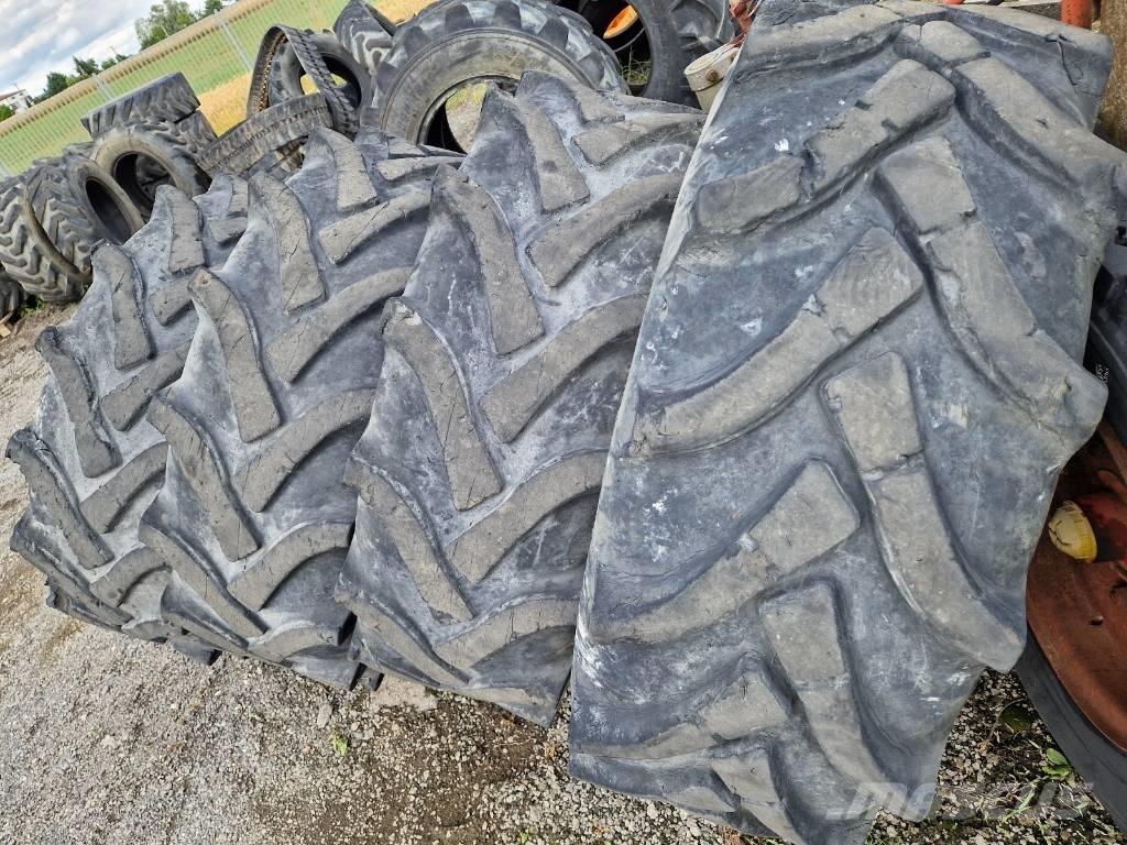 JCB 531-70 Pneumatiky, kolesá a ráfiky