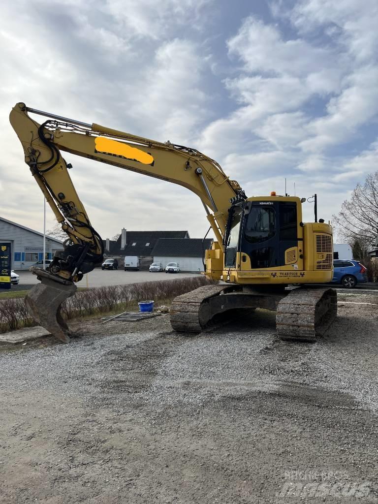 Komatsu PC 228 Pásové rýpadlá