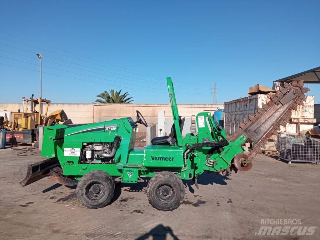 Vermeer RTX450 Rýhovače