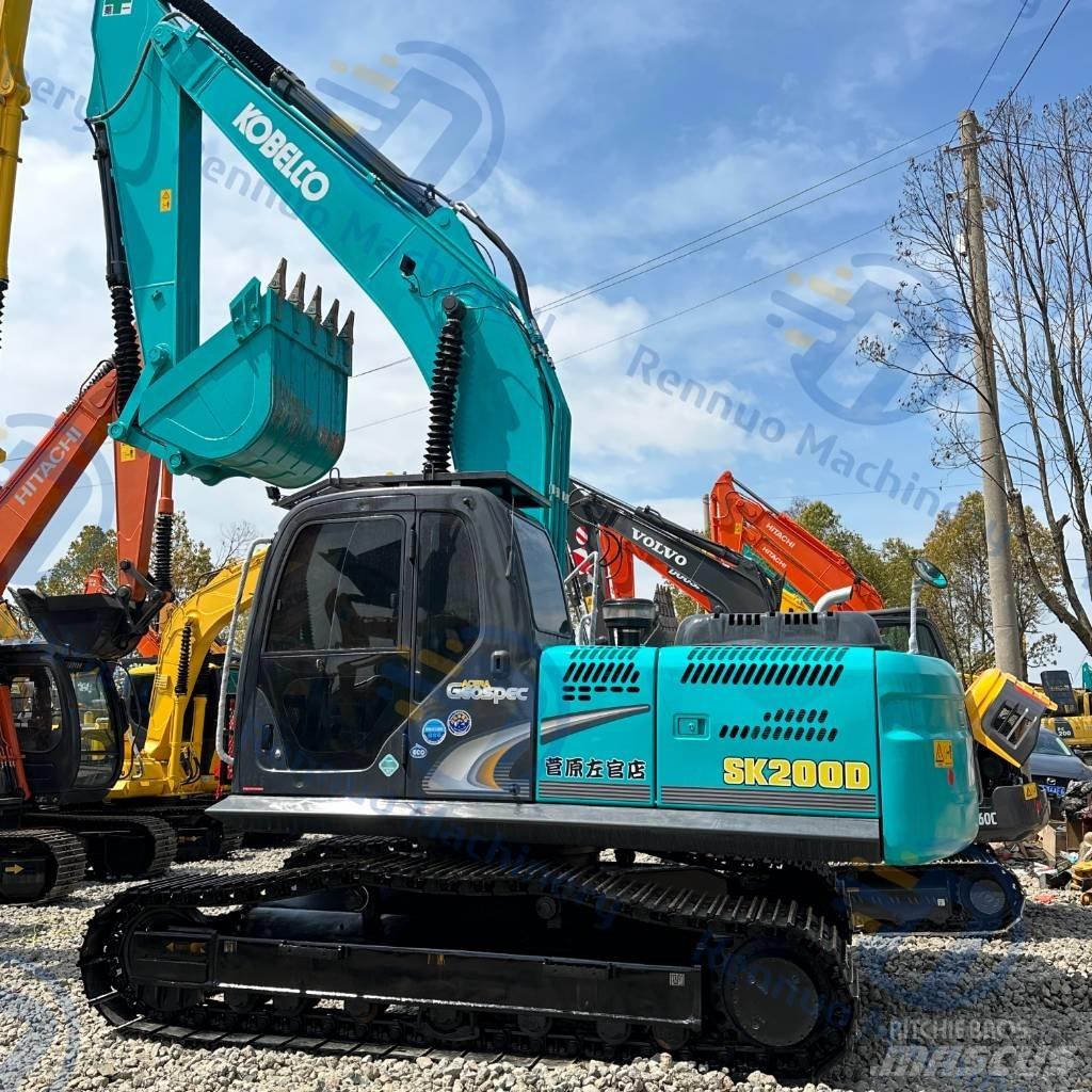 Kobelco SK 200 Pásové rýpadlá